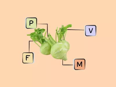 Nutrients in Kohlrabi