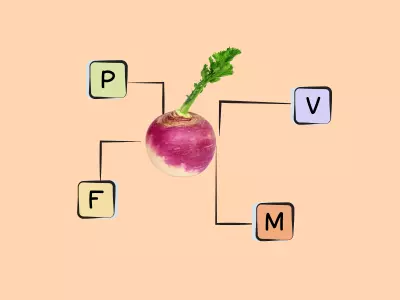 Nutrients in Turnip