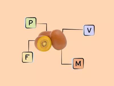Nutrients in Golden Kiwi