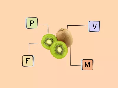 Nutrients in green kiwi