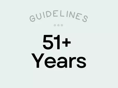 RDA for 51 + Years