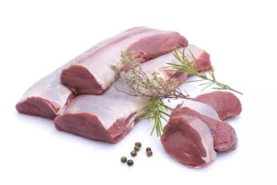 An image of deer meat.