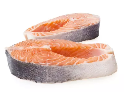 An image of wild coho salmon.