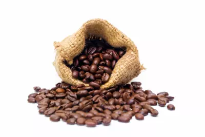 An image of decaf coffee beans.