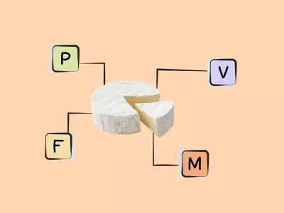 Nutrients in brie cheese.