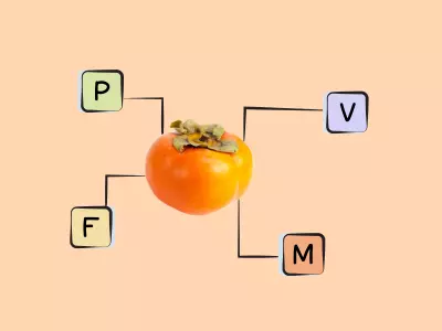 Nutrients in Japanese persimmon.