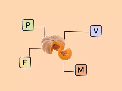 Nutrients in pumpkin.