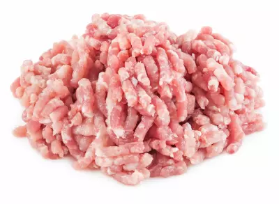 An image of ground pork.