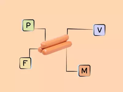 Nutrients in hot dog.