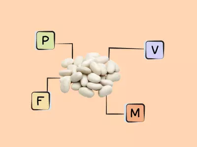 Nutrients in navy beans.