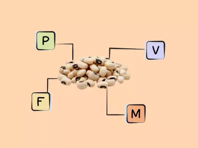 Nutrients in cowpeas (aka black-eyed peas).