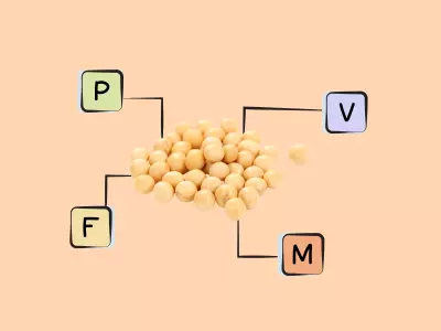 Nutrients in soybeans.