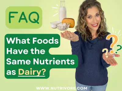 Nutrivore Blog What Foods Have the Same Nutrients as Dairy