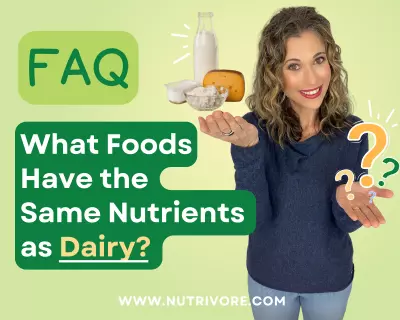 Nutrivore Blog What Foods Have the Same Nutrients as Dairy