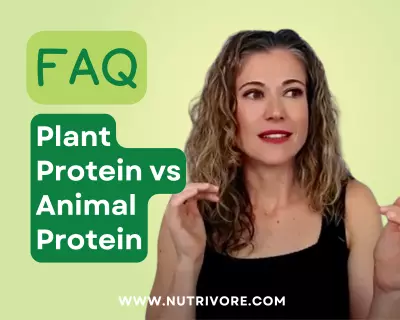 plant protein vs animal protein Nutrivore blog