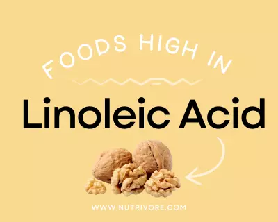 Foods High In Linolenic Acid