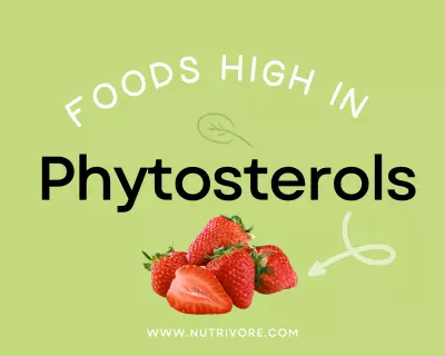 Foods High In Phytosterols