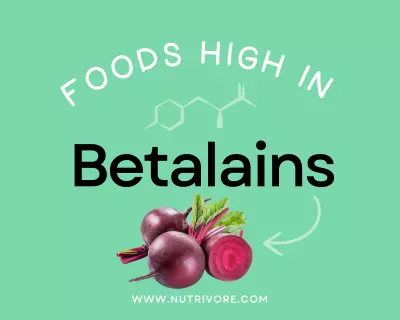Foods High in Betalains